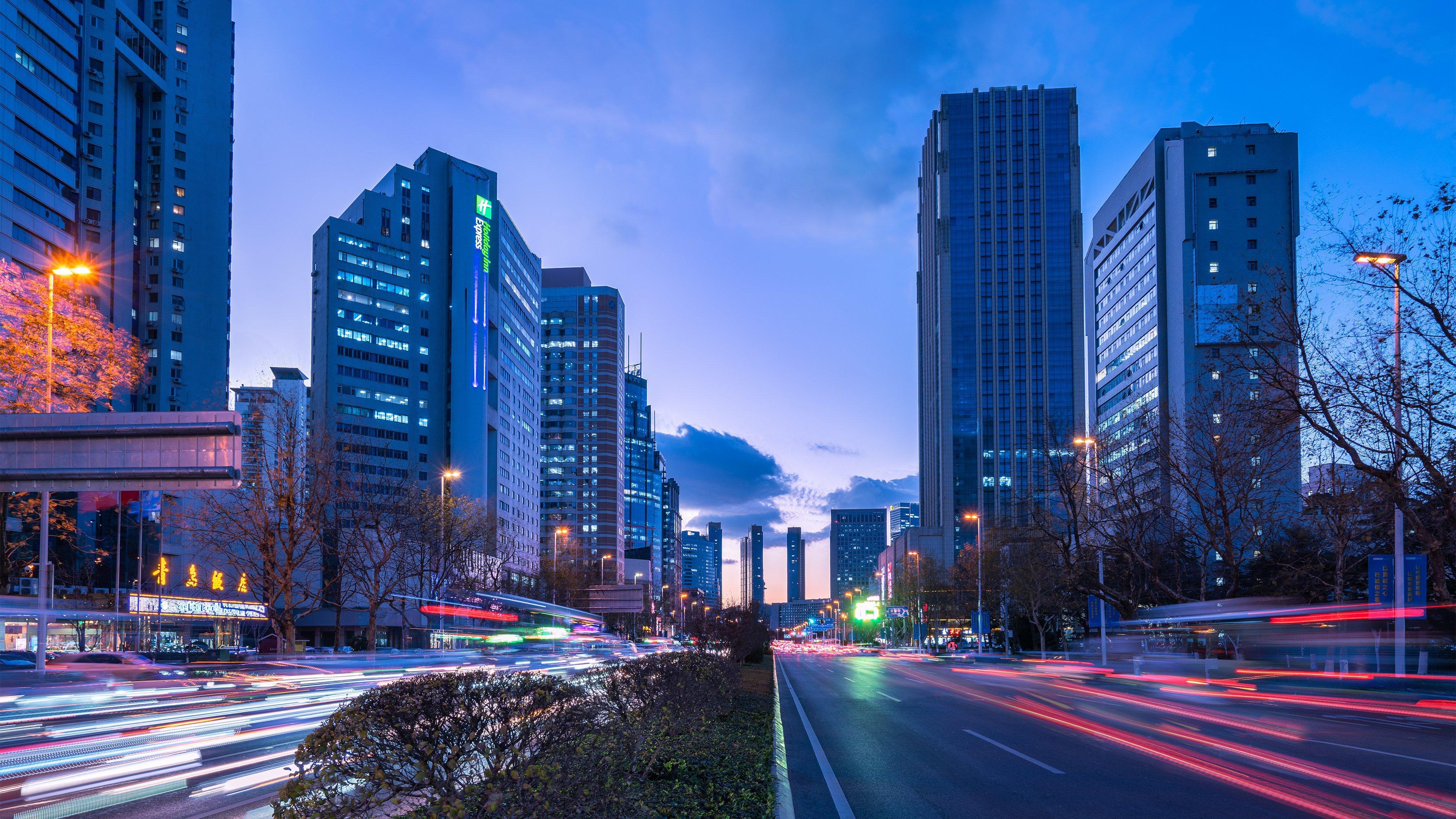 Holiday Inn Express Qingdao City Center By Ihg מראה חיצוני תמונה